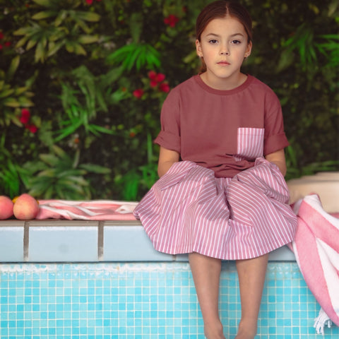 Colette Skirt - Rose brown