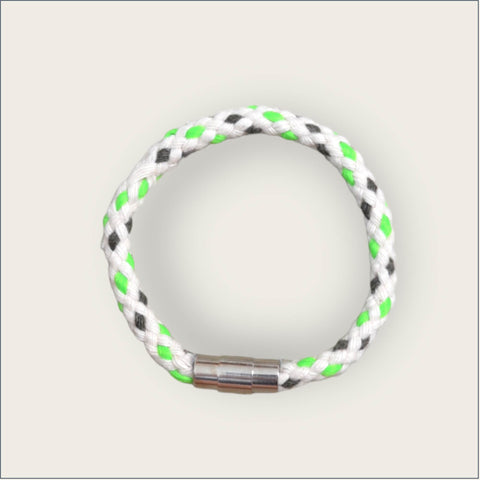 Bracelet olive night - neon green