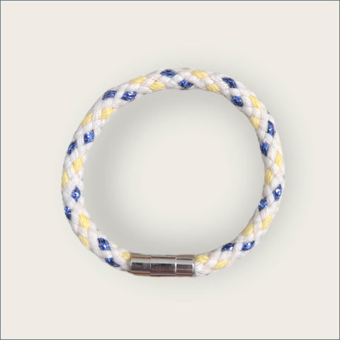 Bracelet yellow - blue